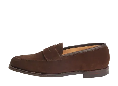 CROCKETT&JONES Boston 2 376 Calf Suede "Dark Brown" E City Sole