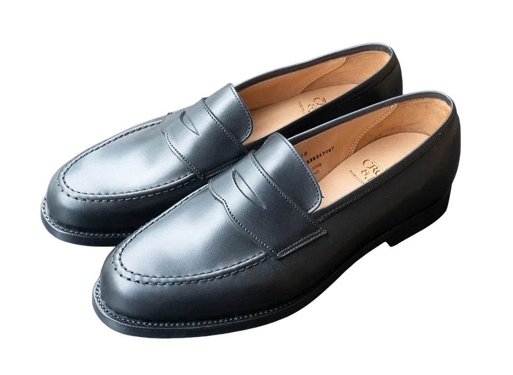 CROCKETT&JONES Boston 2 376 Waterproof Calf "Black" E City Sole