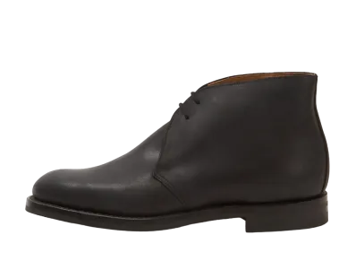 CROCKETT&JONES Chertsey 224 Rough-Outsuede "Black" E Dainite Sole