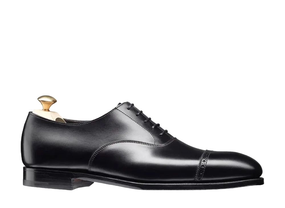CROCKETT&JONES Belgrave 337 Calf "Black" E Single Leather Bark Tanned Sole