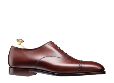 CROCKETT&JONES Belgrave 337 Antique Calf "Chestnut" E Single Leather Bark Tanned Sole