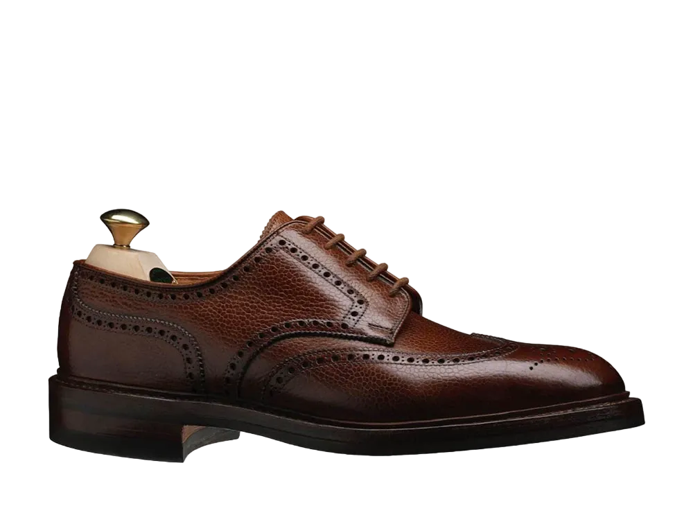 CROCKETT&JONES Pembroke 325 Scotch Grain "Tan" E Dainite Rubber Sole