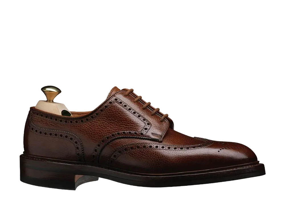 CROCKETT&JONES Pembroke 317 Scotch Grain "Tan" E Dainite Rubber Sole