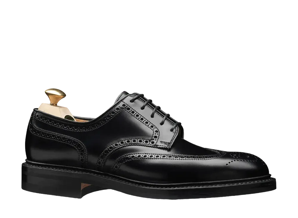 CROCKETT&JONES Pembroke 325 Cavalry Calf "Black" E Dainite Rubber Sole