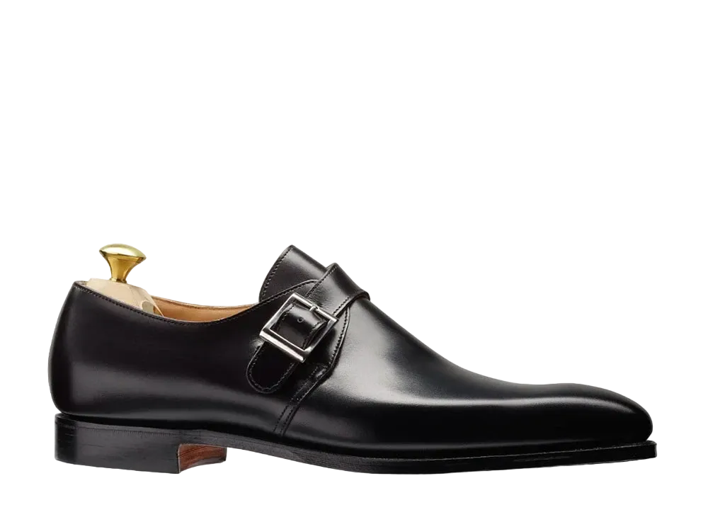 CROCKETT&JONES Monkton 348 Calf "Black" E Single Leather Sole