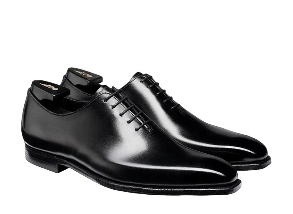 CROCKETT&JONES 007 Limited Edition James 348 Aniline Calf "Black" E Single Leather Sole