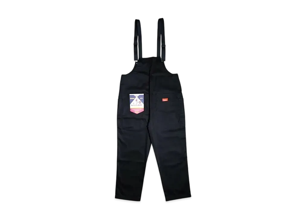 COOKMAN Fisherman's Bib Overall "Black"