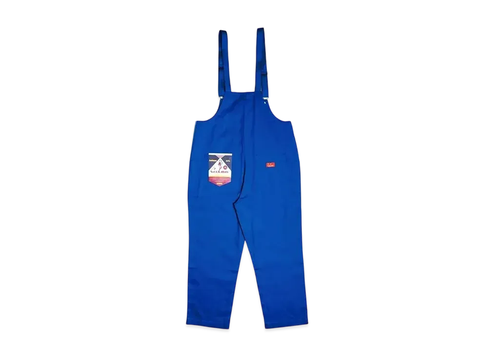 COOKMAN Fisherman's Bib Overall Deep Blue "Blue"