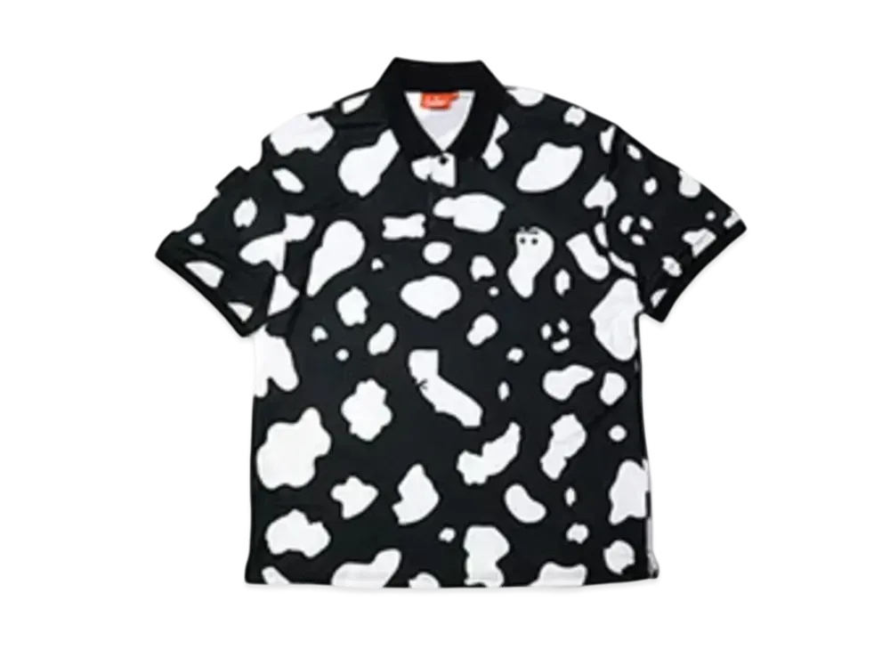 COOKMAN Polo Shirts "Cow/Black"