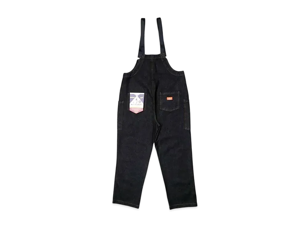 COOKMAN Fisherman's Bib Overall "Black/Denim"