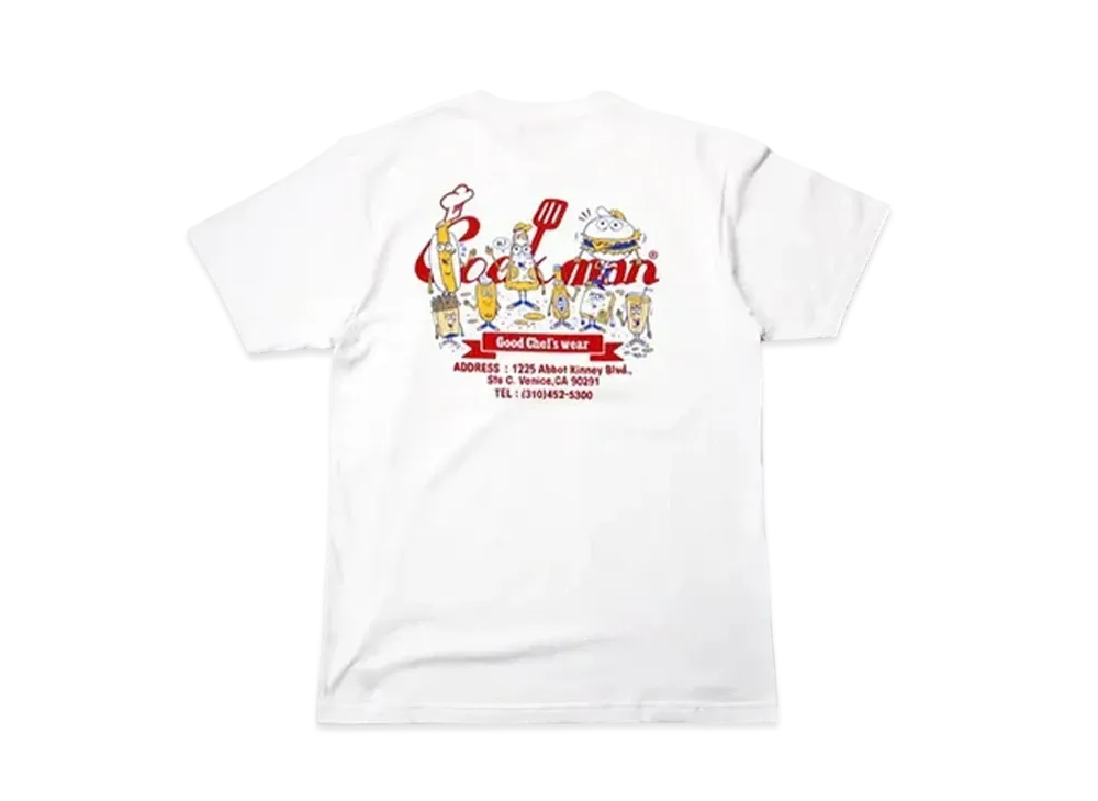 COOKMAN TM Paint Enjoy SS Tee "White"