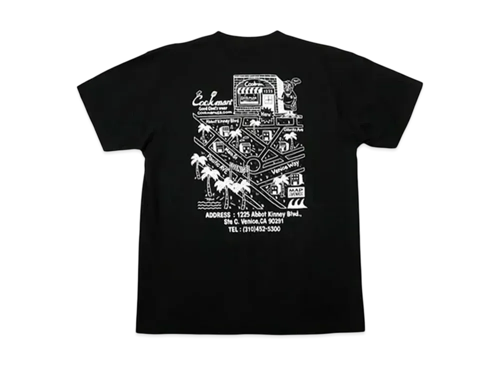 COOKMAN TM Paint Abbot Kinney SS Tee "Black"