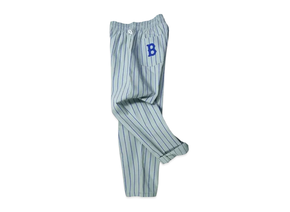 COOKMAN Ballpark Chefpants Collection Chef Pants Stripe "Gray"