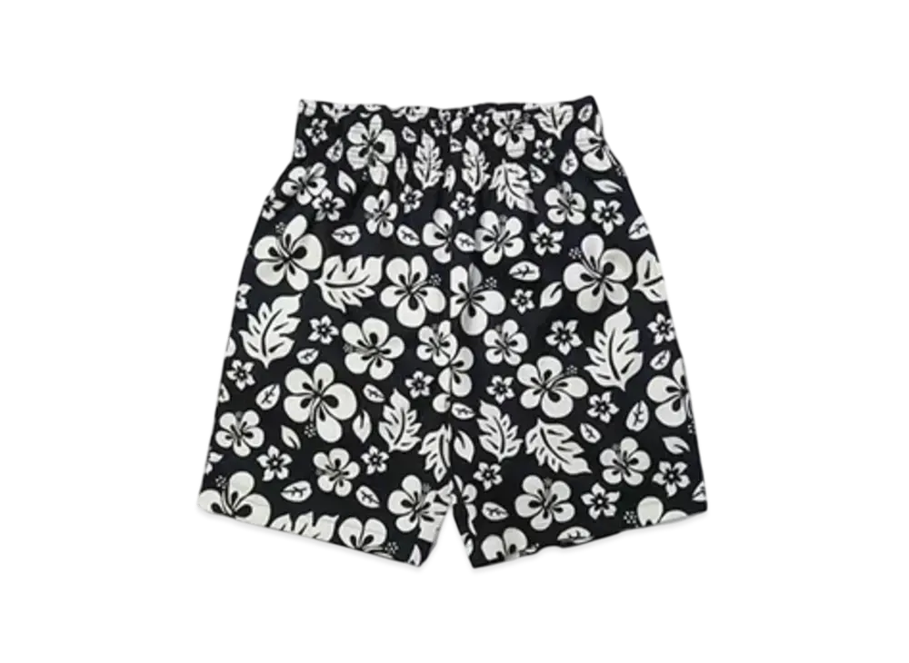 COOKMAN Chef Short Pants Checker "Hibiscus/Black"