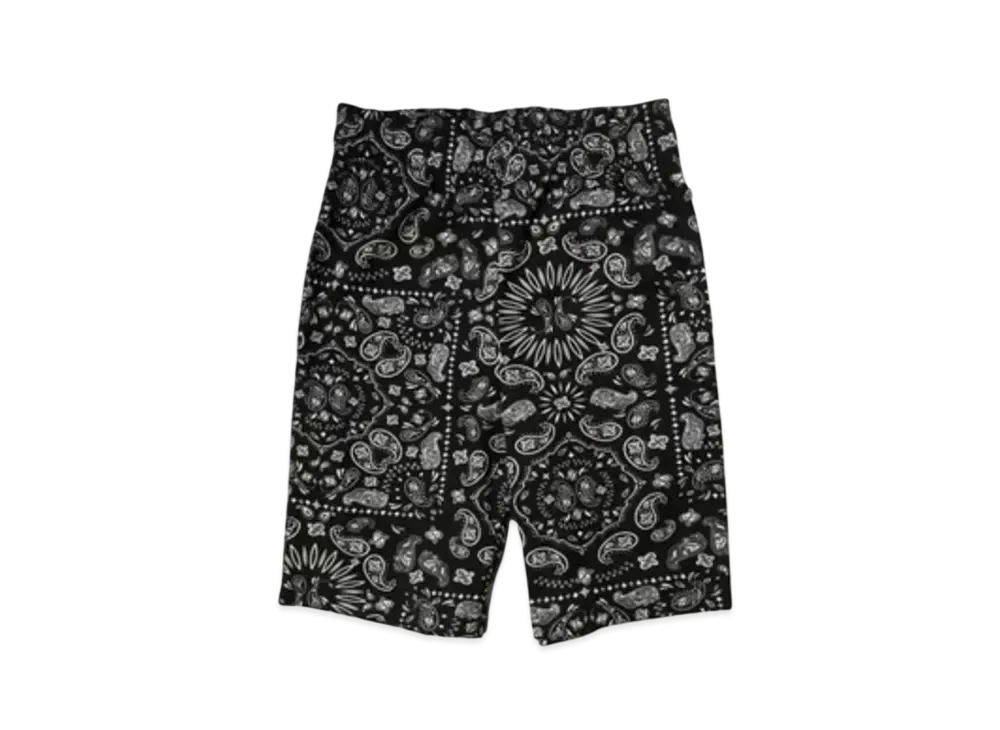 COOKMAN Waiter's Pants Short "Paisley/Black"