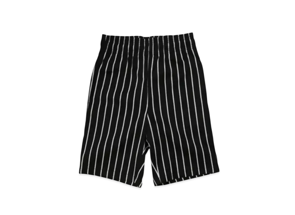 COOKMAN Waiter's Pants Short "Stripe/Black"