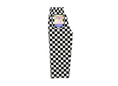 COOKMAN Wide Chef Pants "Checker/Black"
