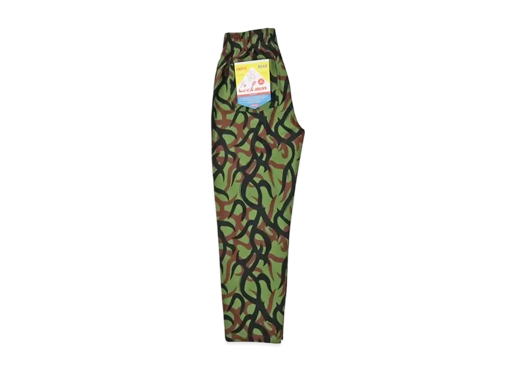 COOKMAN design Chef Pants "Tribalcamo/Olive"