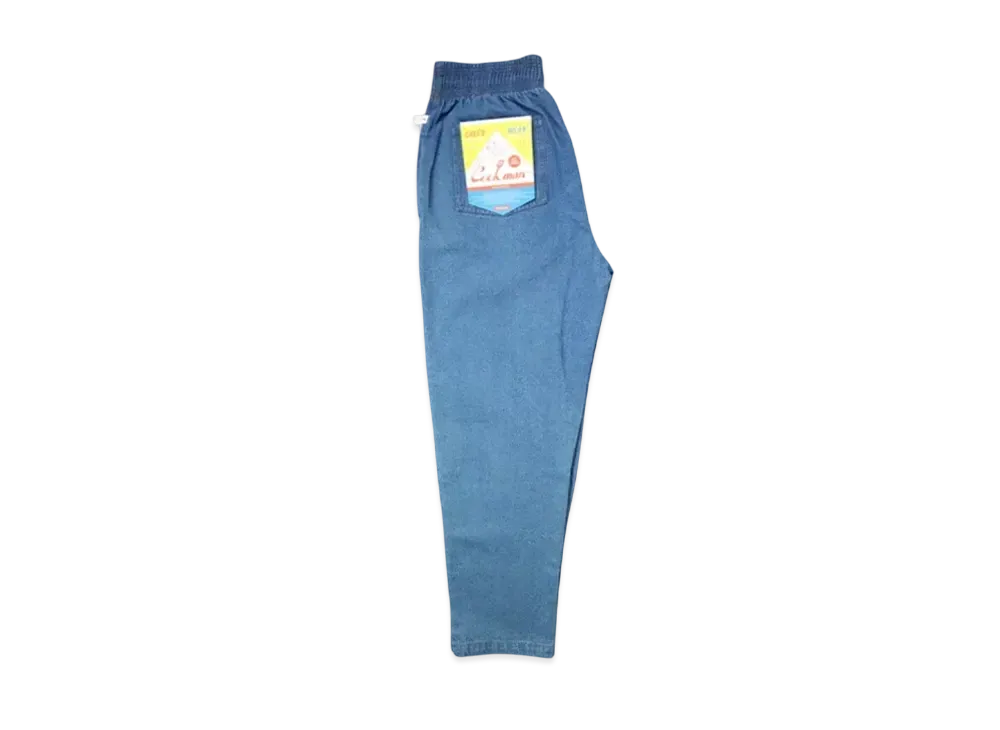 COOKMAN Chef Pants Denim "Light/Blue"