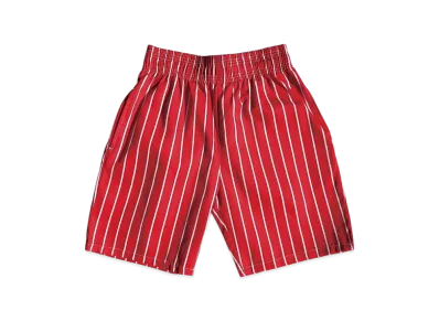 COOKMAN Chef Short Pants "Stripe/Red"