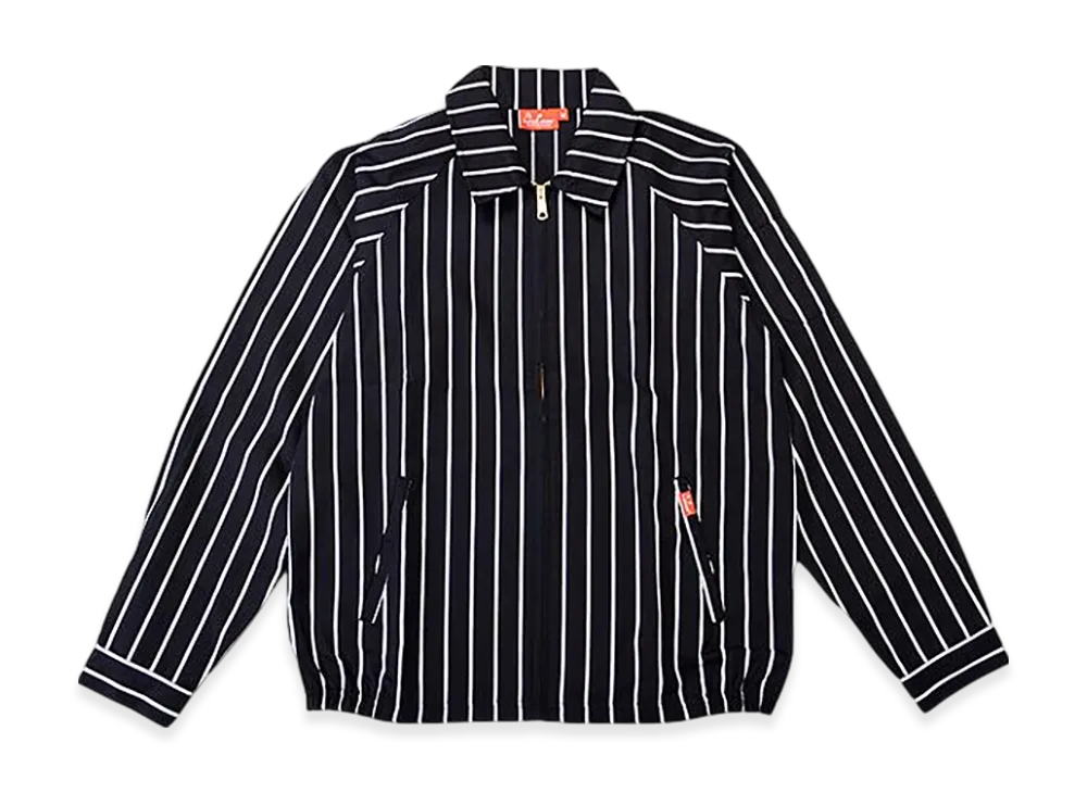 COOKMAN Delivery Jacket "Stripe/Black"