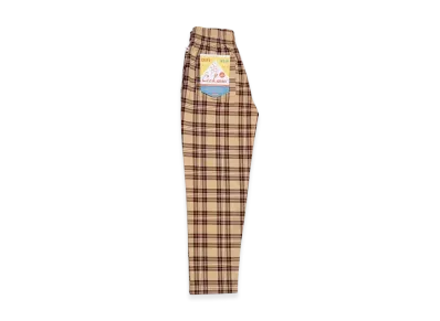 COOKMAN Chef Pants Tartan "Beige"