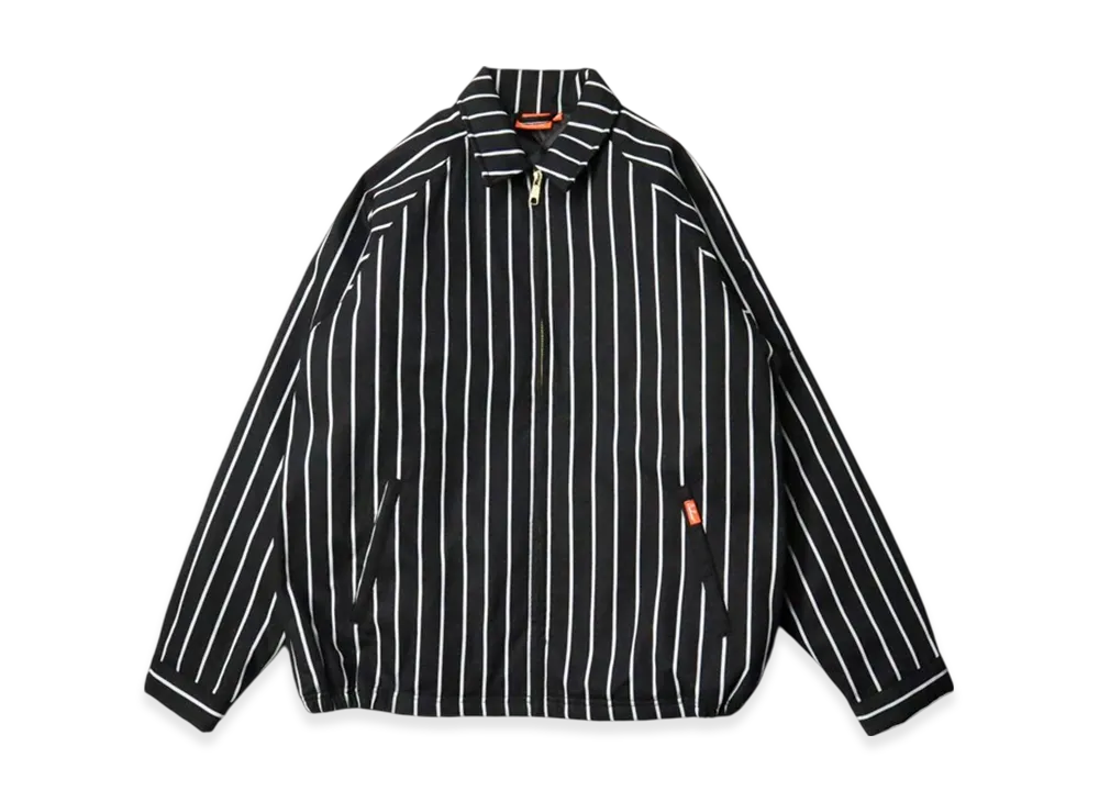 COOKMAN Delivery Jacket Extra Warm "Stripe/Black"