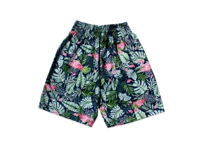 COOKMAN Chef Short Pants "Green/Tropical"