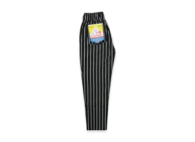 COOKMAN Chef Pants Big Size "Stripe/Black"