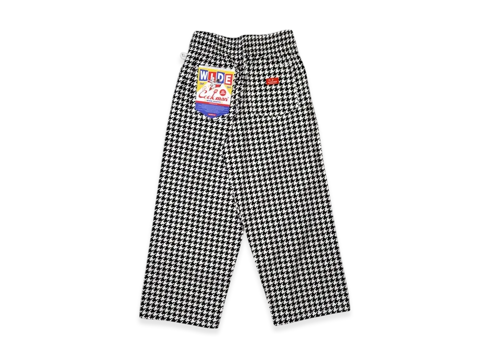 COOKMAN Wide Chef Pants "Chidori"