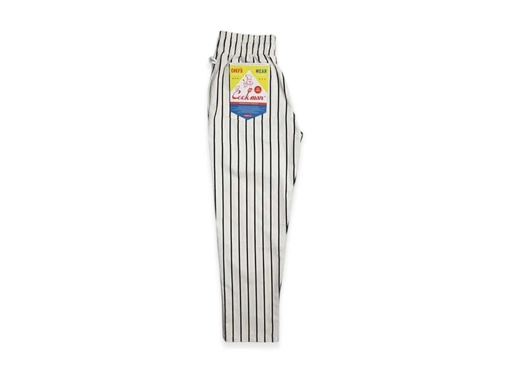 COOKMAN Chef Pants "Stripe/Red"