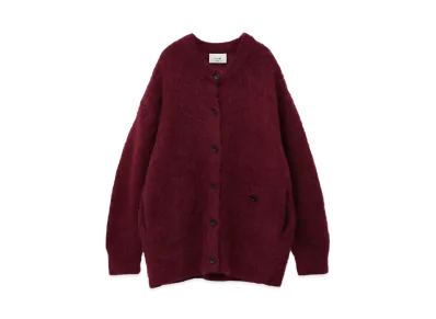 Suzu×CLANE MOHAIR LOOSE KNIT CARDIGAN CLANE×Suzu MOHAIR LOOSE KNIT Suzu×CLANE MOHAIR LOOSE KNIT CARDIGAN CLANE×Suzu MOHAIR LOOSE KNIT
