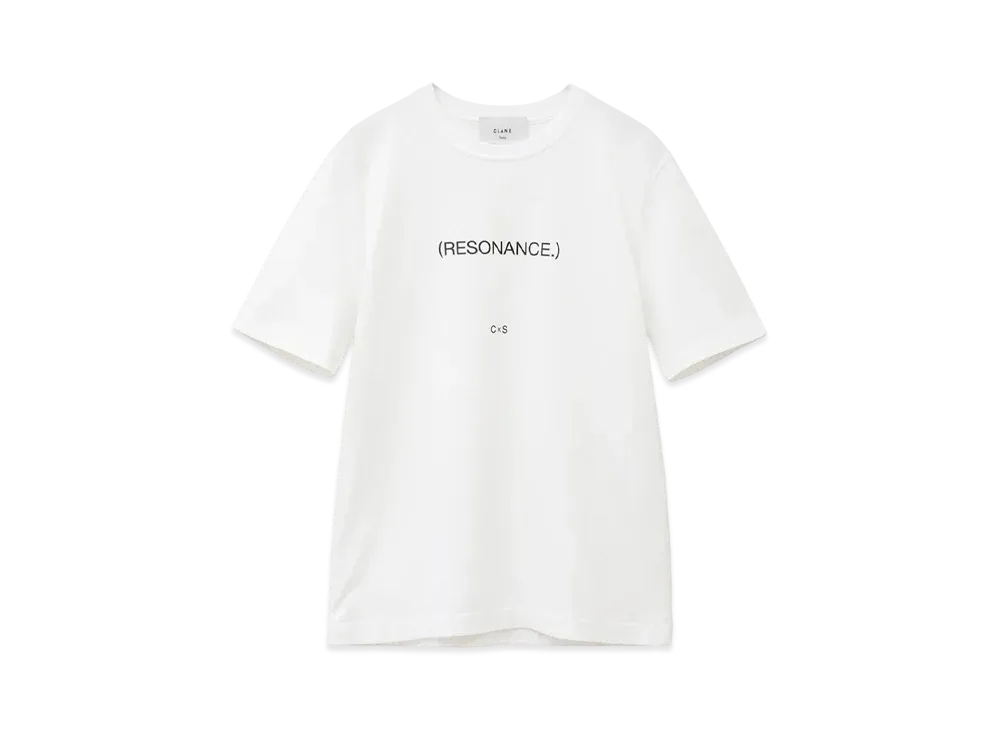 CLANE x Suzu Hirose Message T-Shirt "White"