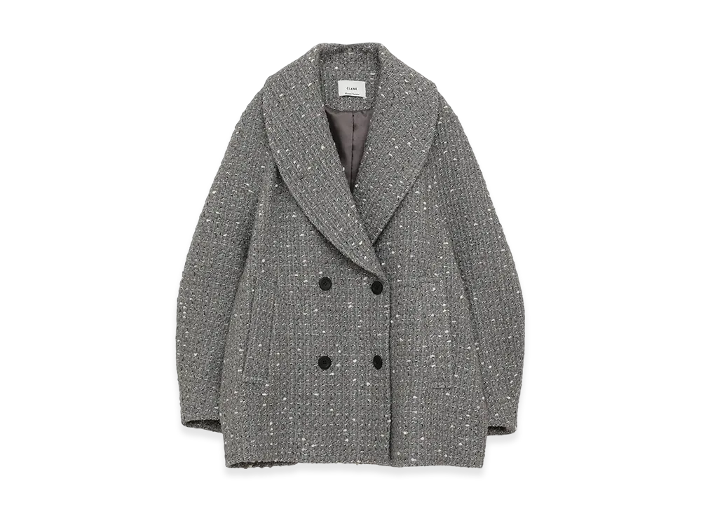 CLANE x Minami Tanaka Over Tweed Coat 