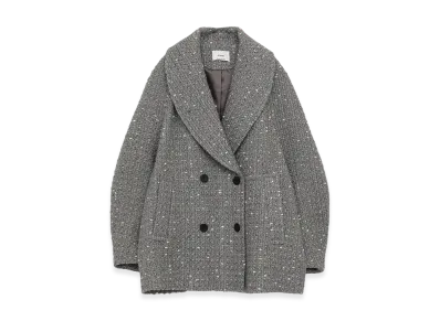 CLANE x Minami Tanaka Over Tweed Coat CLANE x Minami Tanaka Over Tweed Coat
