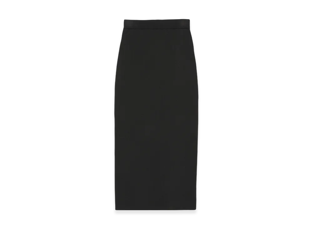 CLANE x Minami Tanaka Straight Knit Skirt "Black"
