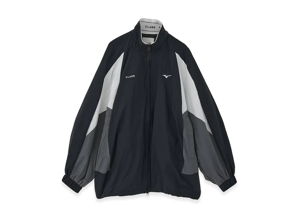 CLANE x Mizuno Water Repellent Track Jacket "Black"