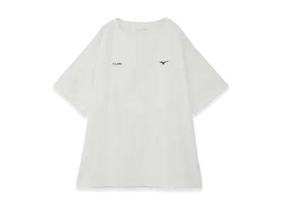 CLANE x Mizuno Quick Dry Cotton Logo T-shirt "White"