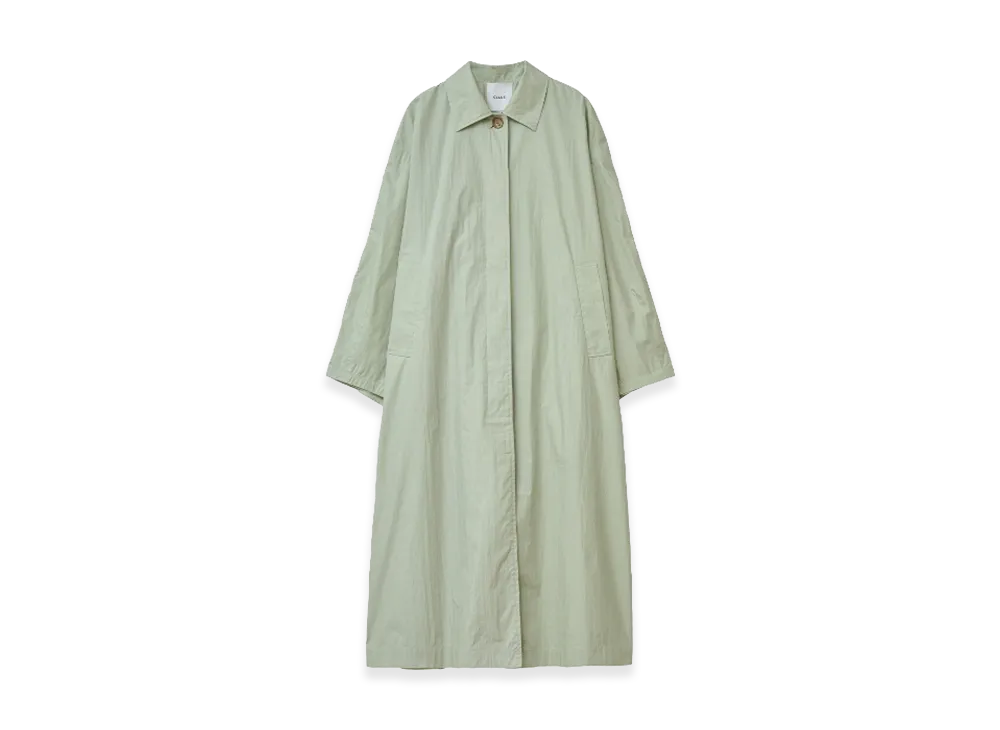 CLANE Women's Back Frill Single Coat "Mint"