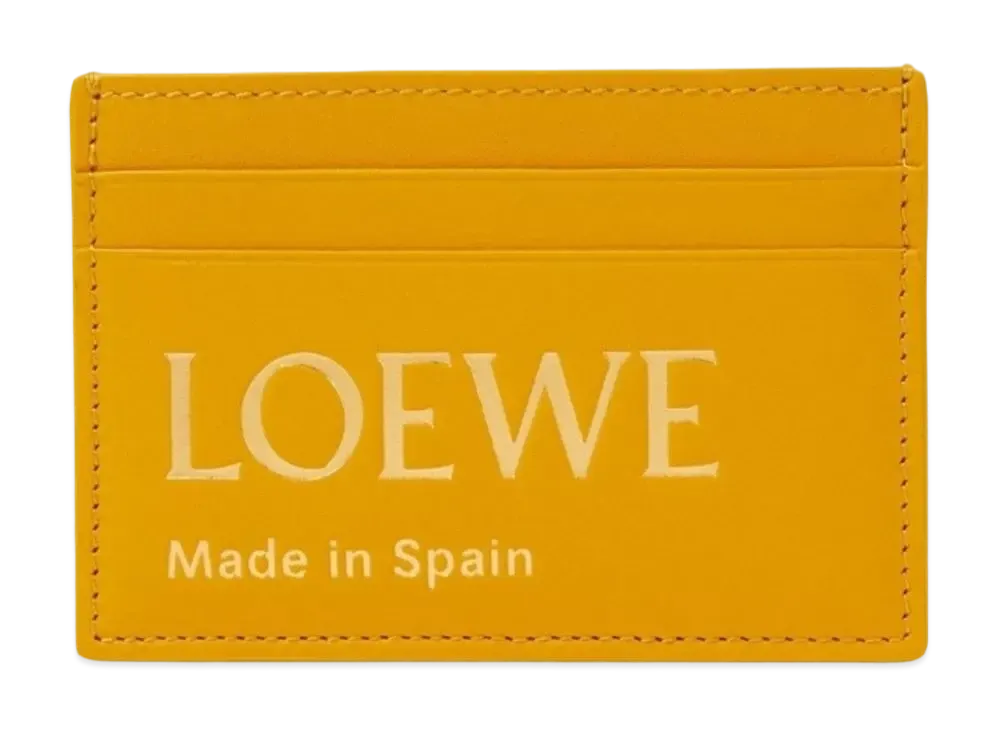LOEWE Emboss Love Plain Card Holder Shinina Pakaf "Sunflower"