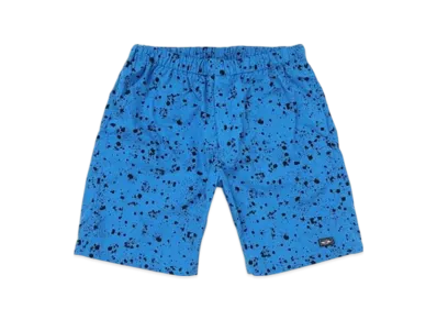 CHALLENGER Splatter Marine Shorts "Blue"