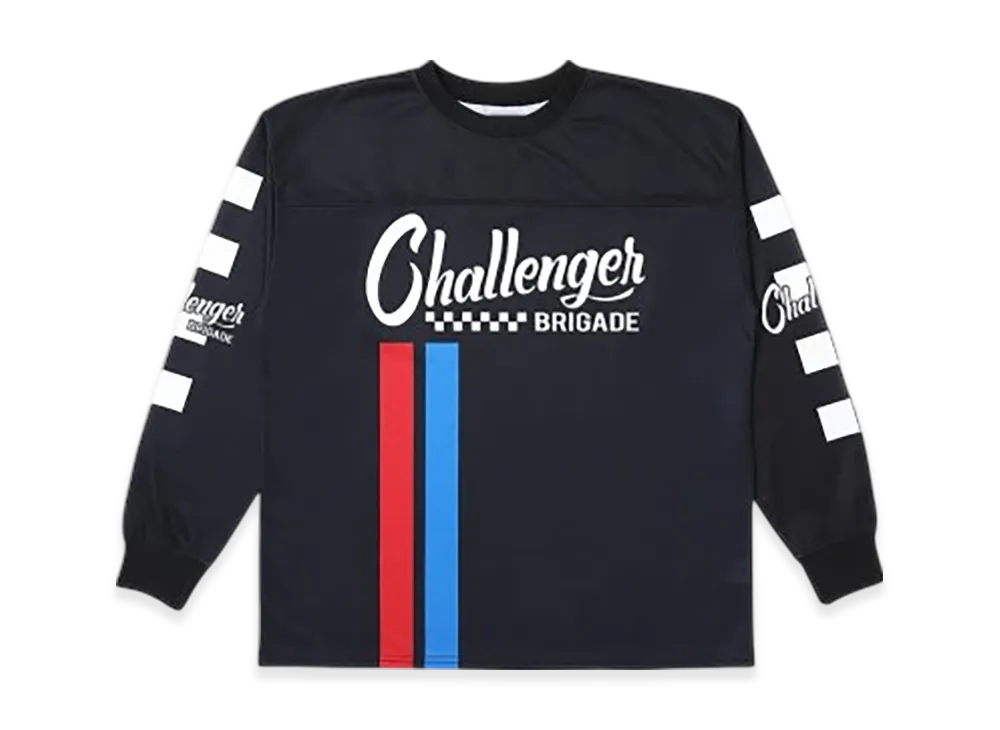 CHALLENGER L/S Racing Tee "Black"