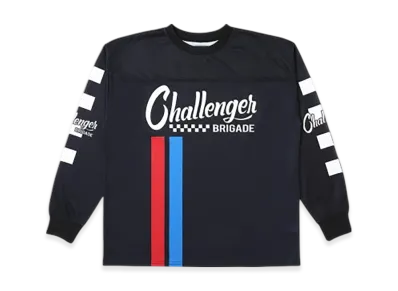 CHALLENGER L/S Racing Tee "Black"