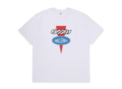 CHALLENGER x Hosoi Front Logo S/S Tee "White"