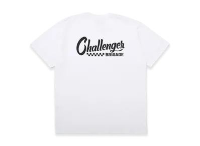CHALLENGER Checker Logo Tee "White"