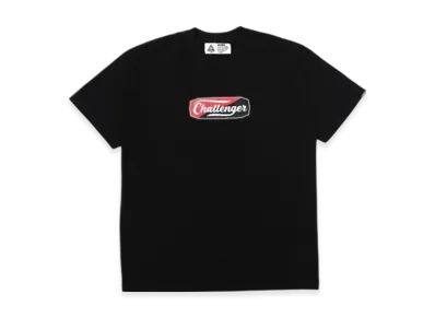 CHALLENGER Two Tone Logo Tee "Black"