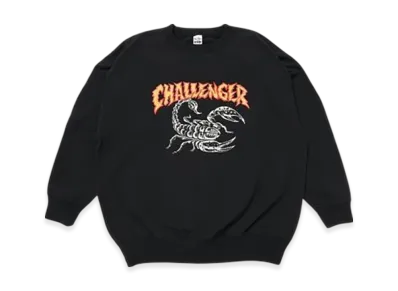 CHALLENGER Scorpion C/N Sweat "Black"