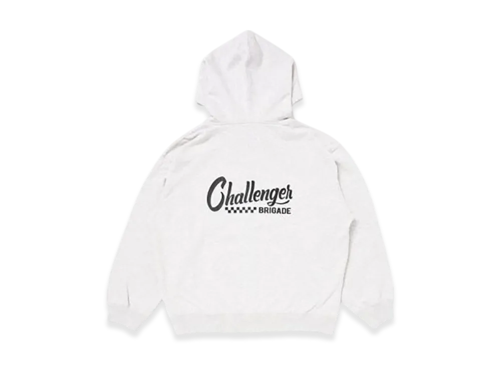 CHALLENGER Checker Zip Hoodie "Gray"