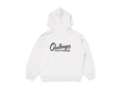 CHALLENGER Checker Zip Hoodie "Gray"