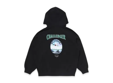 CHALLENGER Hey Duck Zip Hoodie "Black"